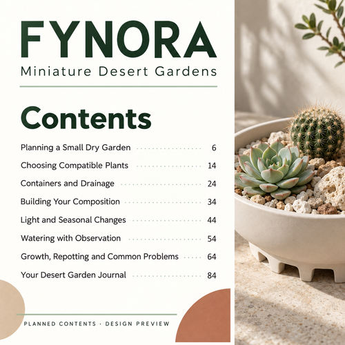 Miniature Desert Gardens